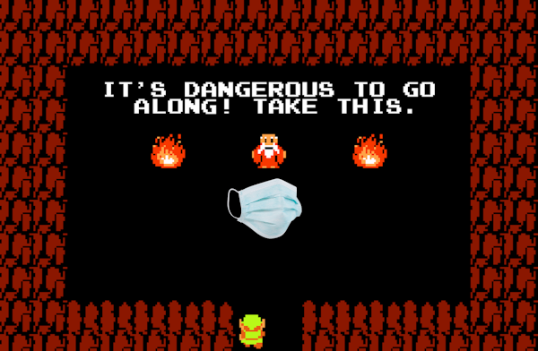 It's dangerous to go along! Take this.