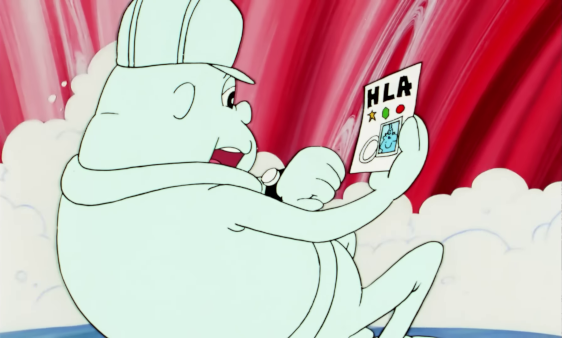 Capture d'écran d'un épisode du dessin animé « il était une fois la vie » (qui se dispute avec le documentaire « espèces d'espèces » le rang de plus grande source d'illustrations dans mes threads biologiques quand je ne sais pas trop quoi mettre). On voit en l'occurrence une bagarre (surtout présentée ici par des nuages de poussière soulevés au second plan) entre le système immunitaire du corps humain et des microbes envahisseurs (qui sont dans cette scène des bactéries et non des virus, mais le principe général reste le même) : un des globules blancs a pu récupérer la « carte d'identité HLA » d'un des envahisseurs et donne l'alerte en demandant des renforts spécialisés (il le fait en parlant à ce qui ressemble à sa montre bracelet, parce que ce dessin animé avait déjà inventé la montre connectée longtemps avant l'apparition des smartphones). En effet, on en reparlera plus en détails dans les prochains threads, mais notre corps est capable, lorsqu'il est mis en contact avec un pathogène, de produire des défenses spécifiques qui permettront, si le même pathogène se présente de nouveau, de s'en débarrasser plus efficacement. Ce mécanisme est en l'occurrence particulièrement efficace contre la variole, du moins si l'on a réussi à survivre à la première infection.